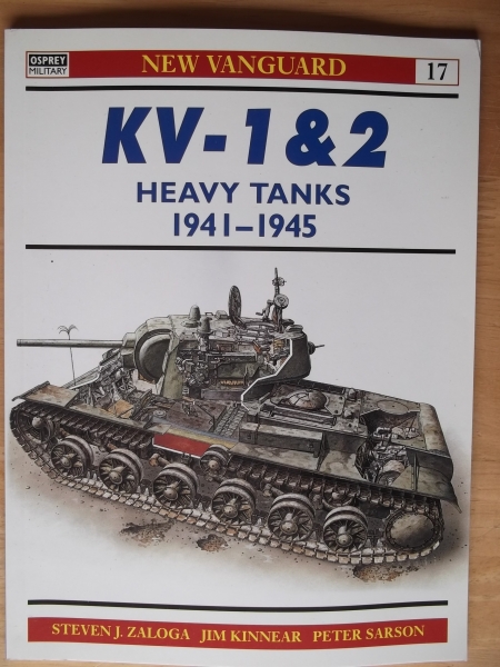 NEW VANGUARDS Books 017. KV-1   2 HEAVY TANKS 1941-1945